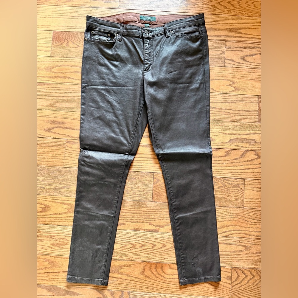 Lauren Ralph Lauren Brown Skinny Pants